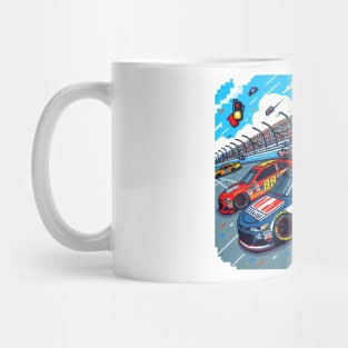 8 Bit Nascar Mug